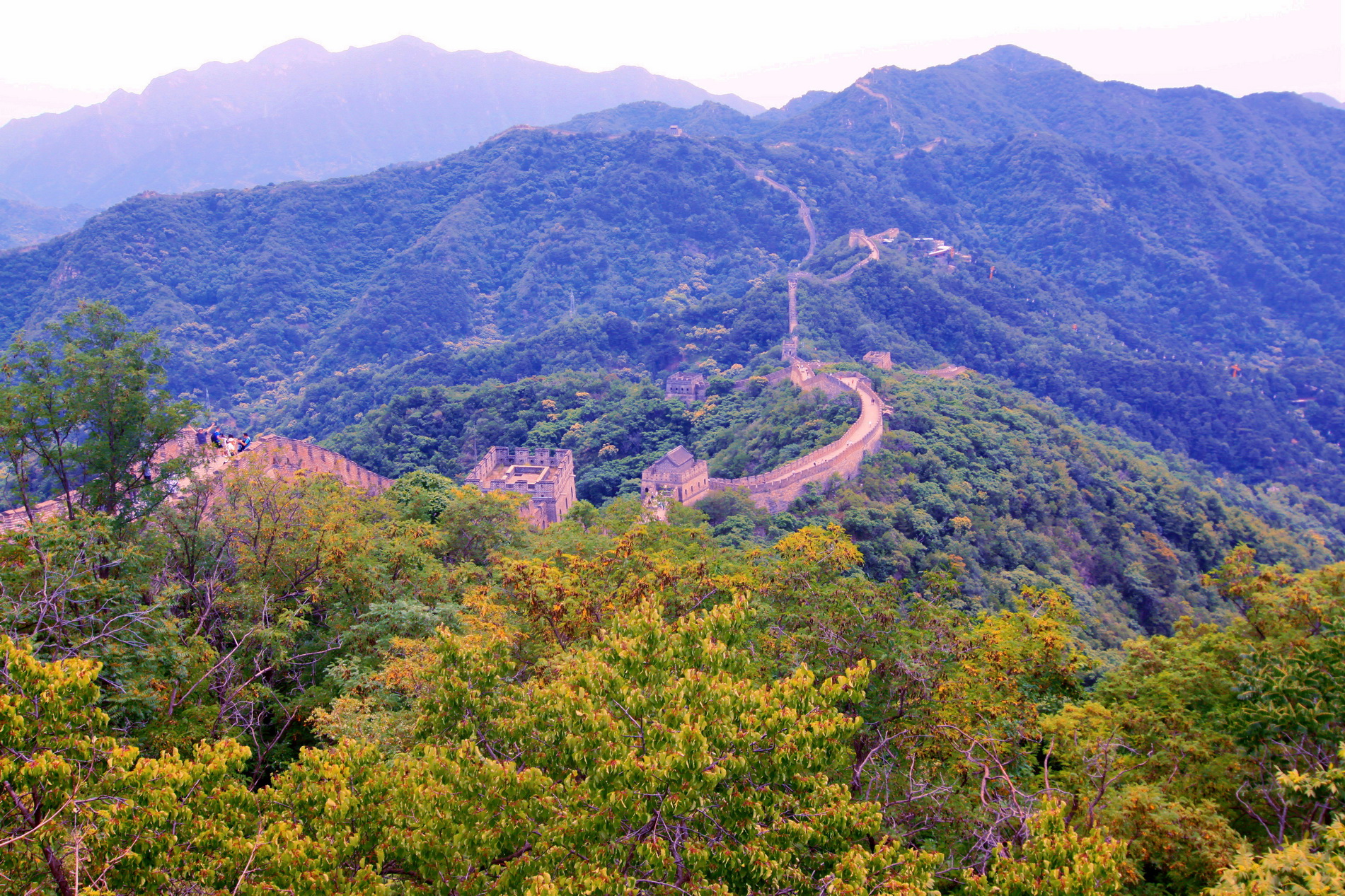 咱北京都愛去的慕田峪長城,同樣也是外國人的最愛,密雲旅遊攻略 - 馬