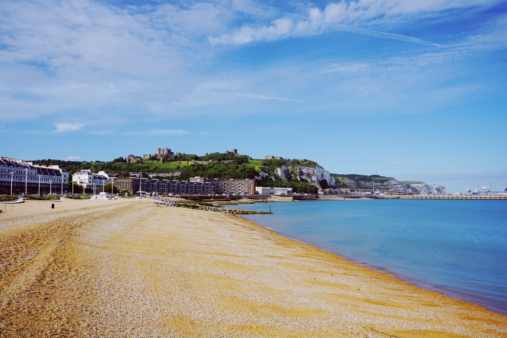 多佛尔日记(一):6月15日日记——多佛尔白崖,多佛尔海港的壮美景色,敦