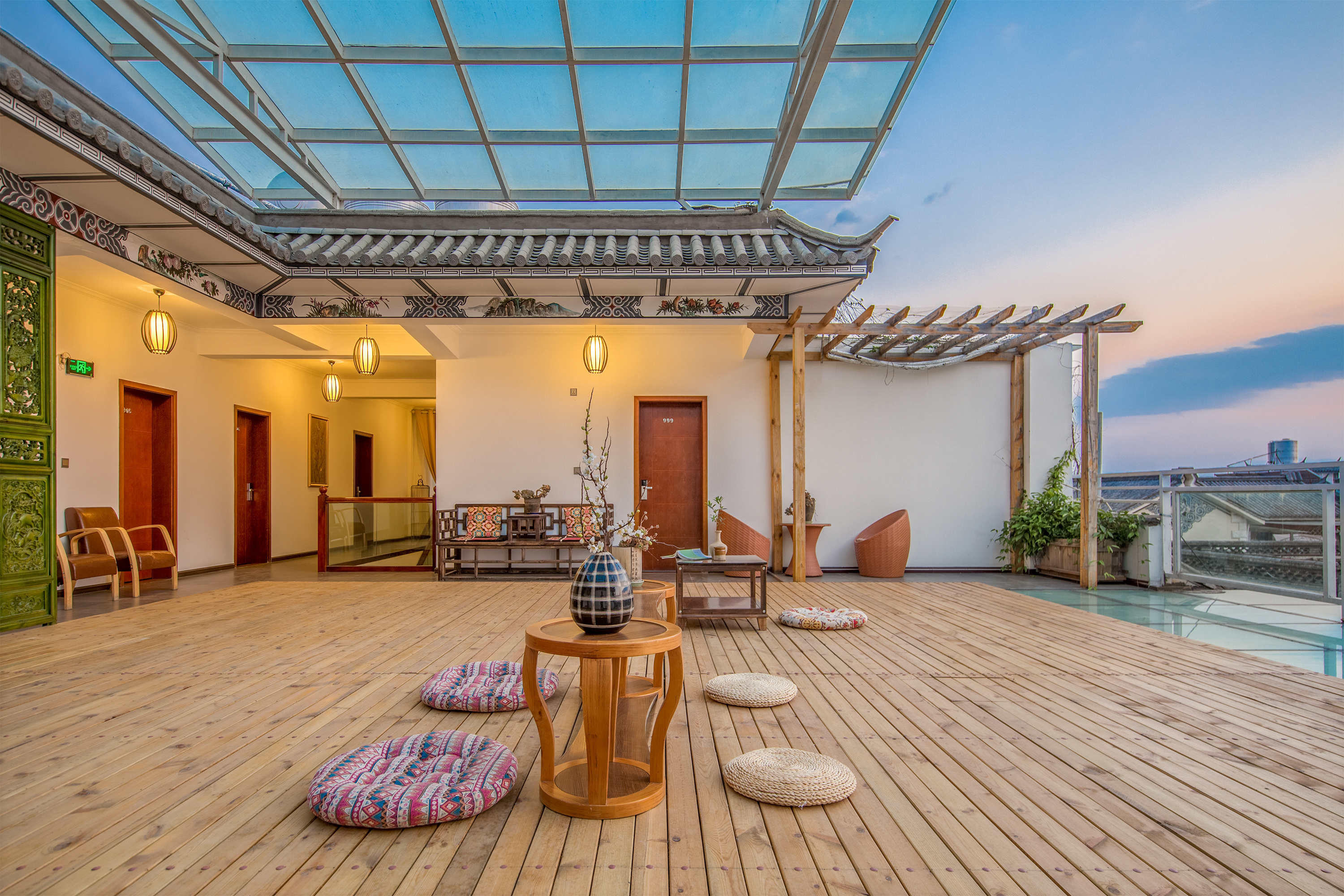 大理莫舍故城榕院民宿一晚住宿含双早穿越装满理想的城市回到苍山脚下