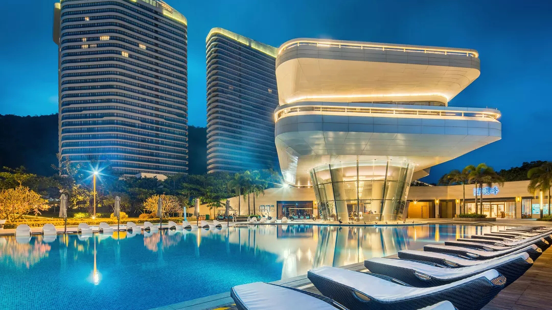 悬崖泳池 阳江海陵岛大角湾北洛秘境度假酒店一晚(海陵岛网红打卡点