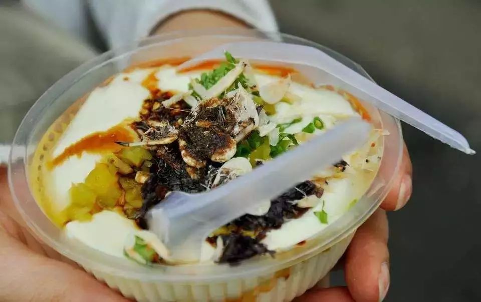            ▲  上海的咸豆花,透