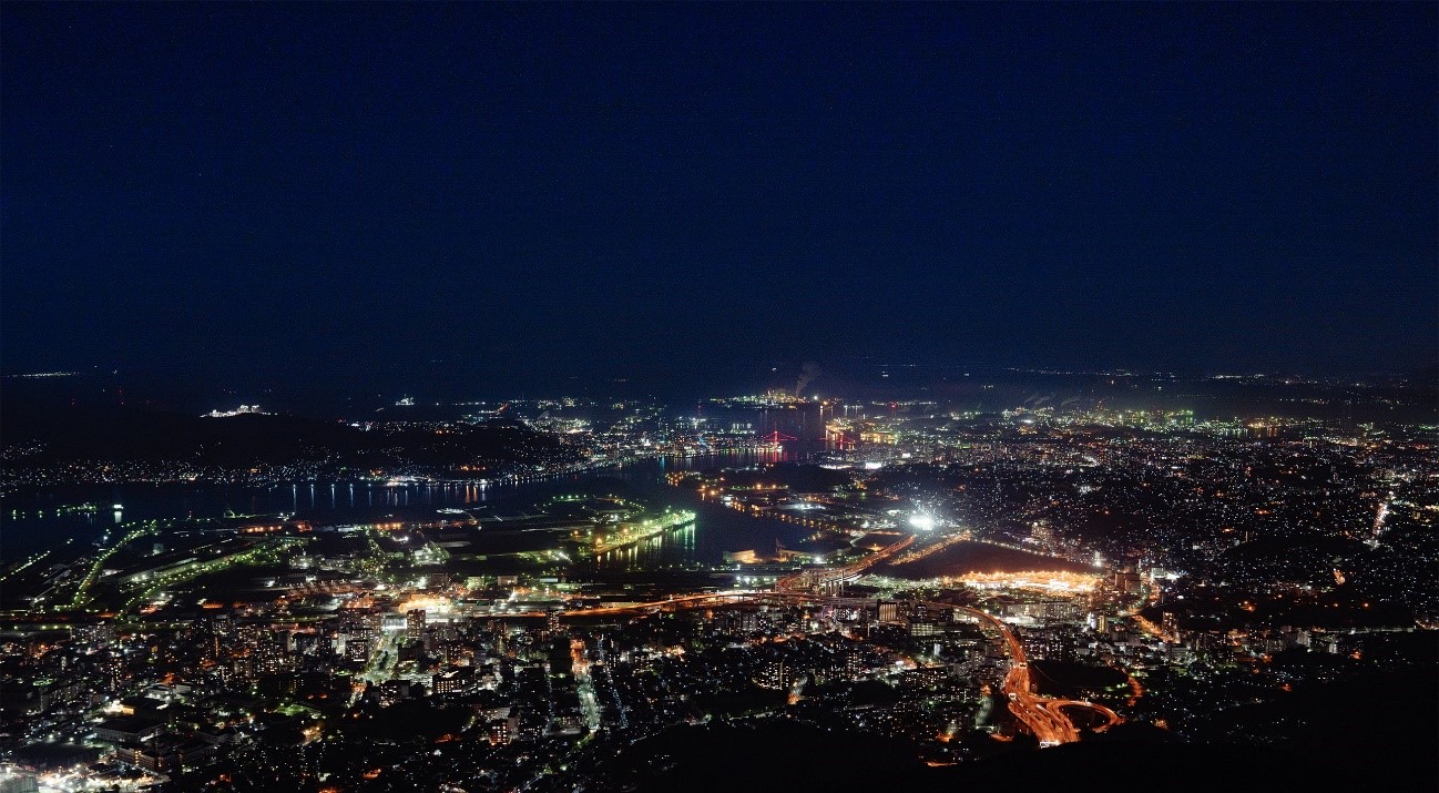 新日本三大夜景 皿仓山