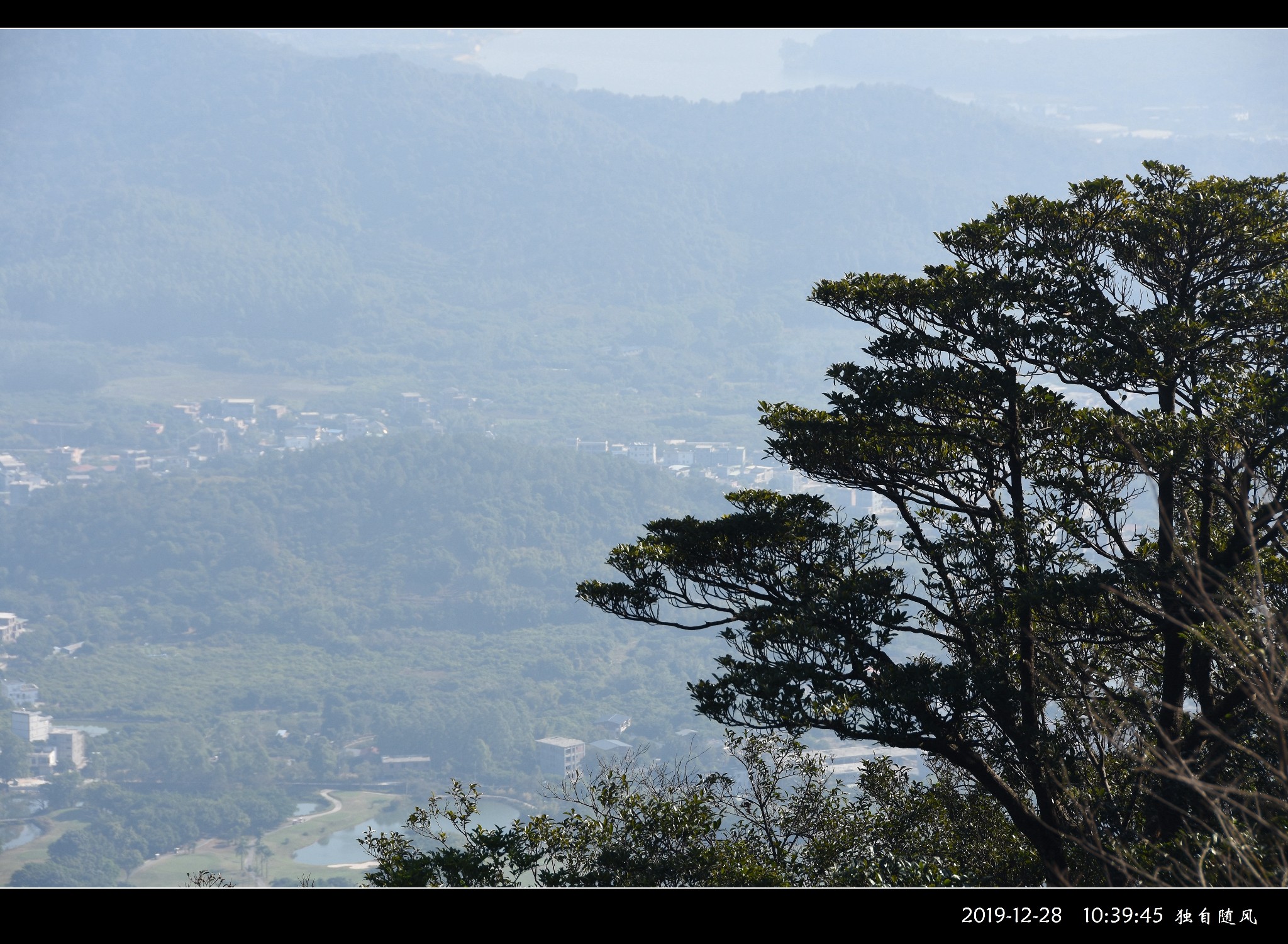 羅浮山索道 鷹嘴巖 鷹嘴巖上俯瞰山景 羅浮山 下山