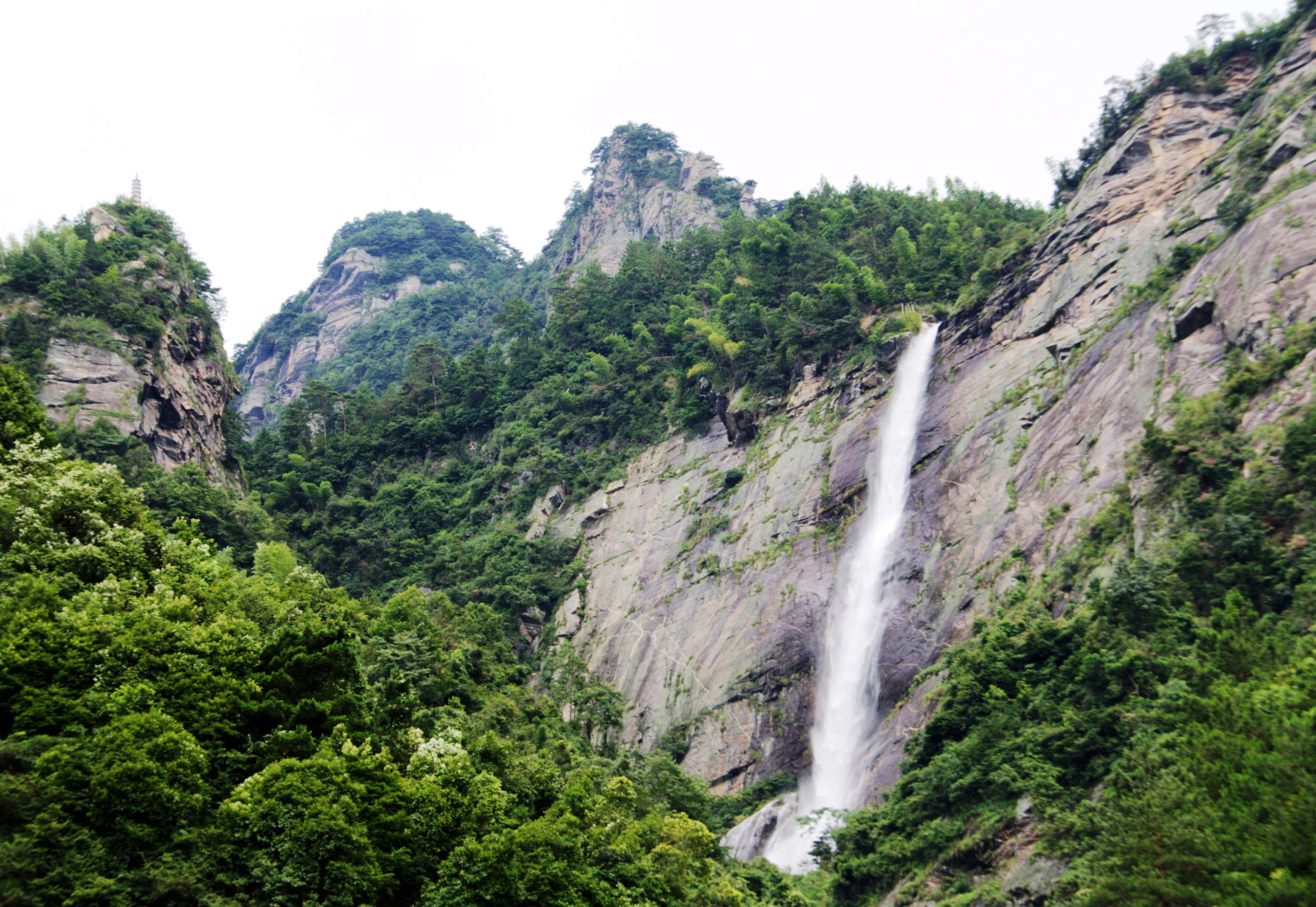 廬山風景名勝區廬山瀑布李白香爐峰瀑布鄱陽湖廬山五老峰三疊泉瀑布