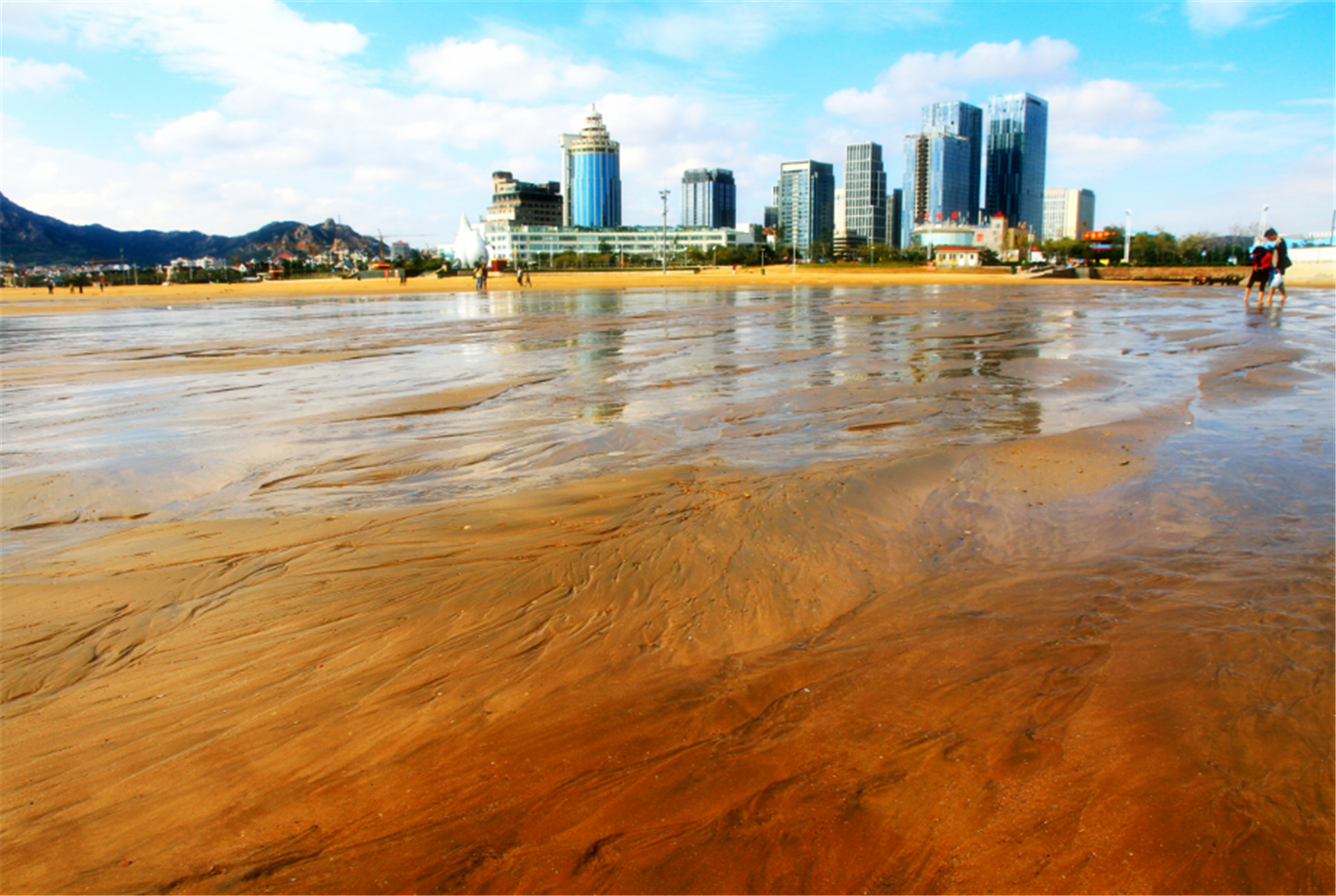 日照第一海水浴场图片