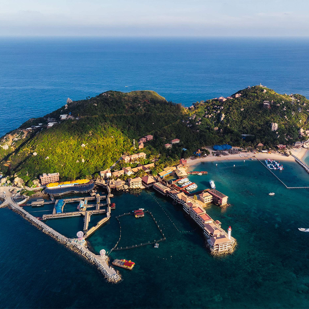 海南陵水· 分界洲岛海钓会所 1晚多套餐可选 2大2小往返门船票 自助