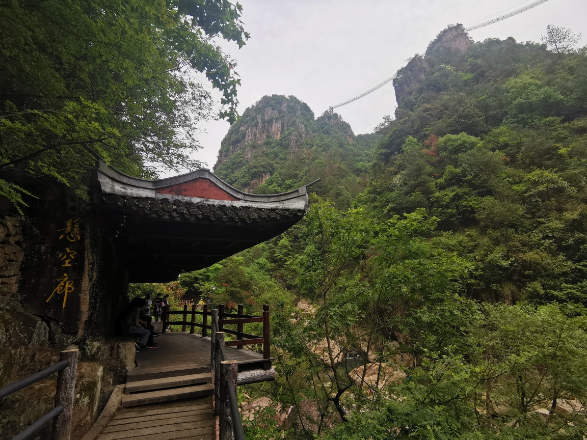 五一天台山玩水遊山