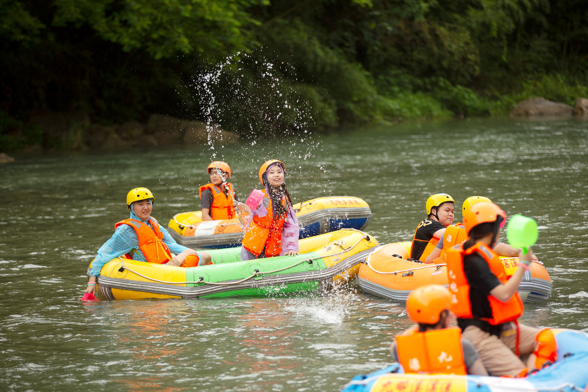 【漂流系列】清凉一夏 纯玩浙江诸暨一日游(五泄奇幻漂流 龙鳞坝瀑布)