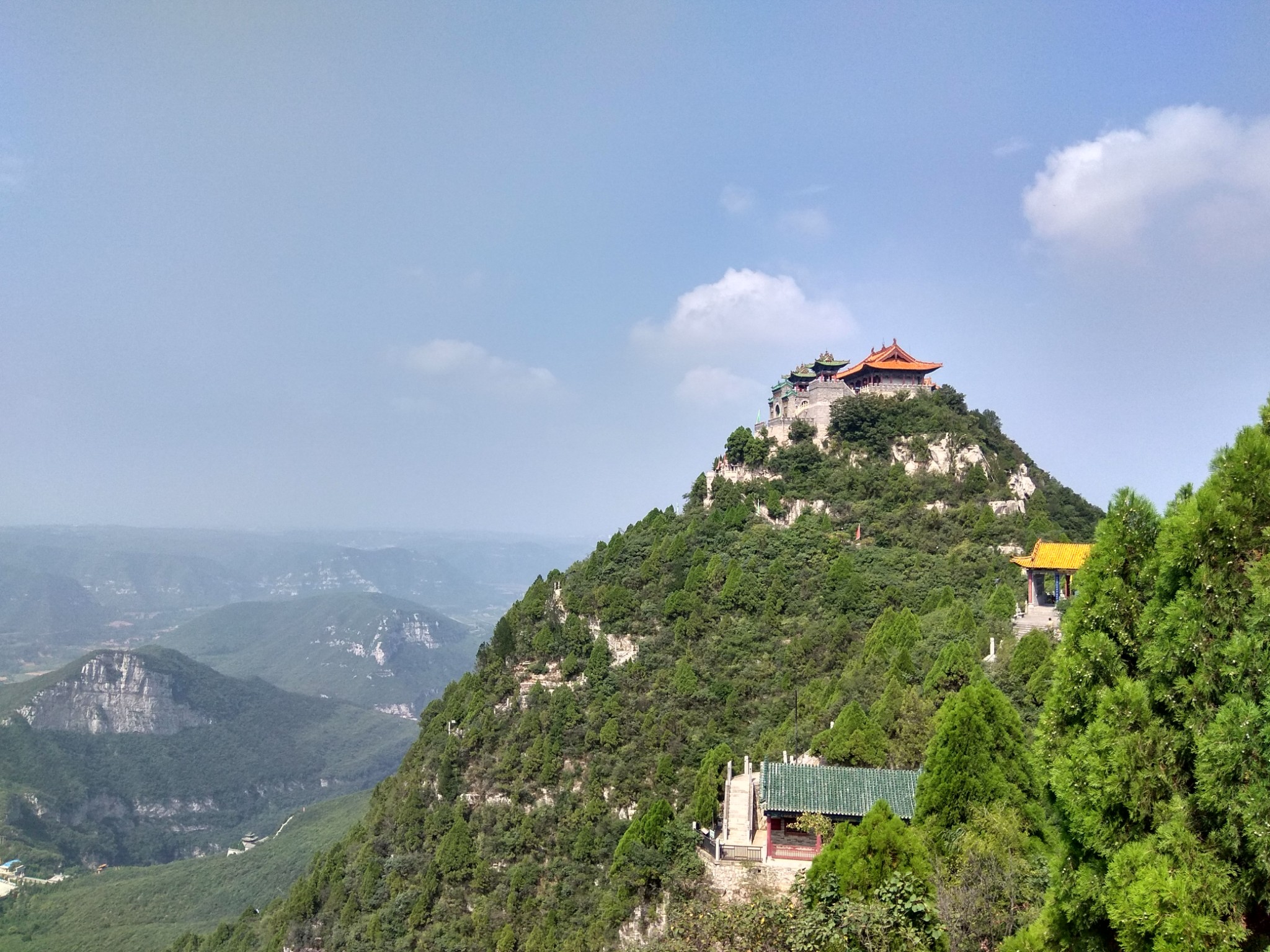 山西 晋城 珏山 双峰挂月 青莲寺