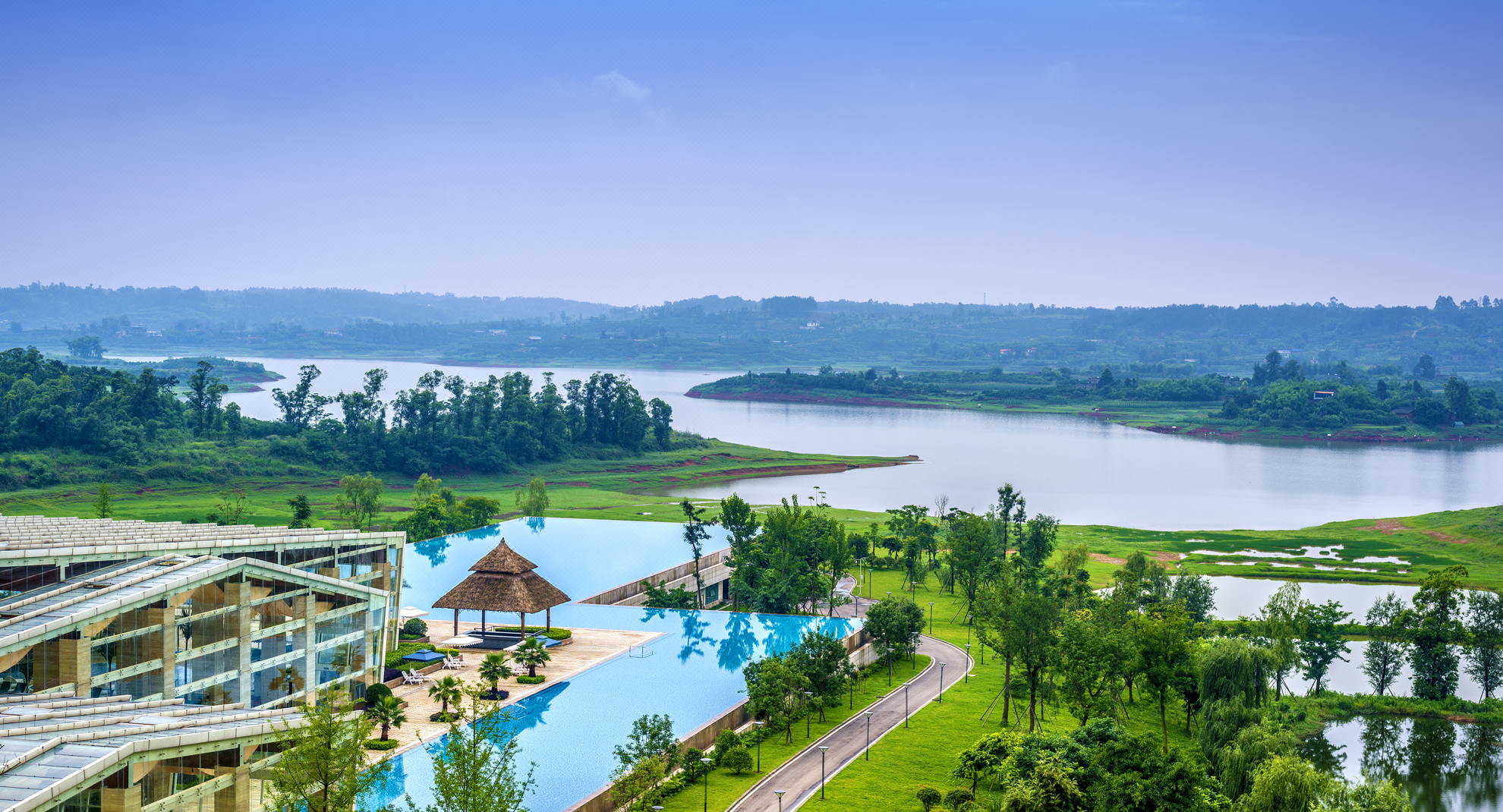 眉山黑龙滩长岛天堂洲际酒店