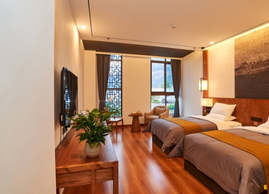 龙岩连城花美时民宿1晚2张冠豸山电子门票住宿套餐连城优质民宿可选冠