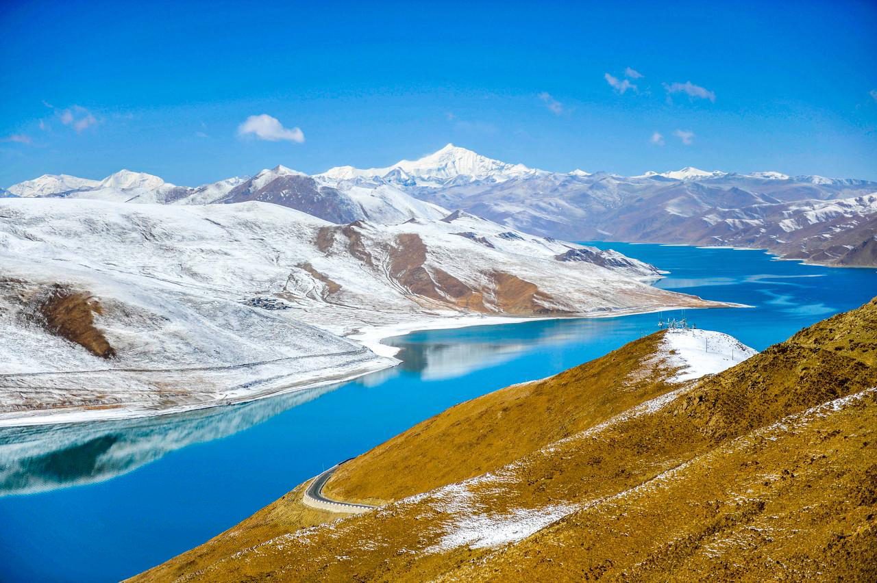 岗巴拉山口—羊湖最经典的观景台