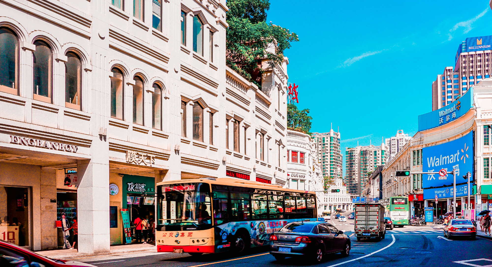 全国唯一直通大海的街道厦门中山路小众散步路线推荐