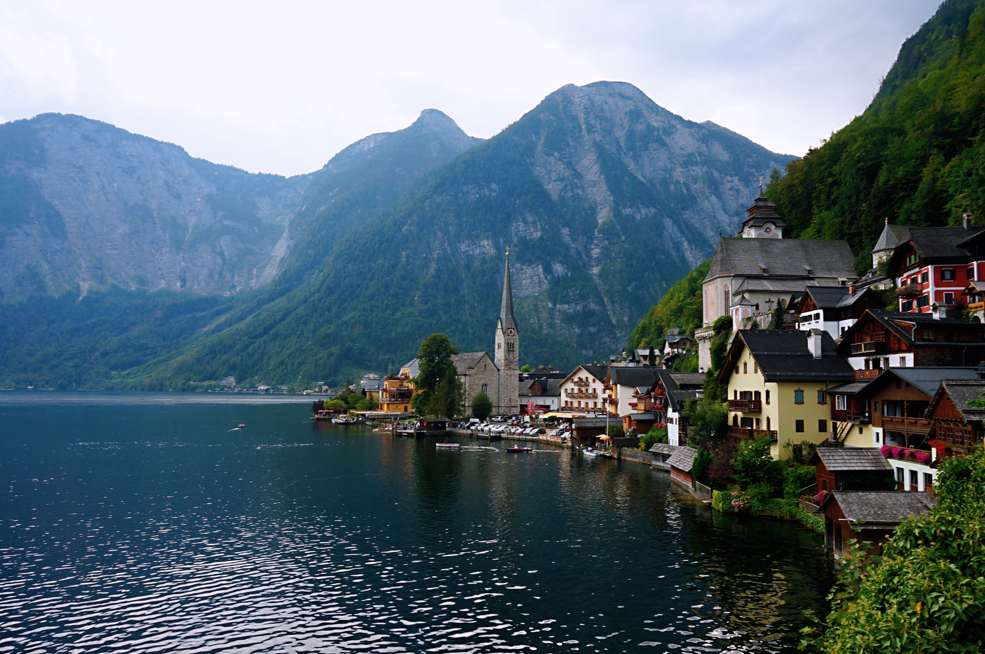 sissi:那些美丽的欧洲小镇(二)奥地利哈尔施塔特 hallstatt_游记