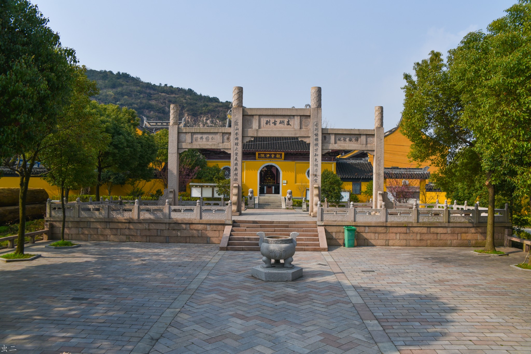 苏州 中峰寺 观音净院 始建于东晋 中峰寺白塔 古塔巡礼系列之407