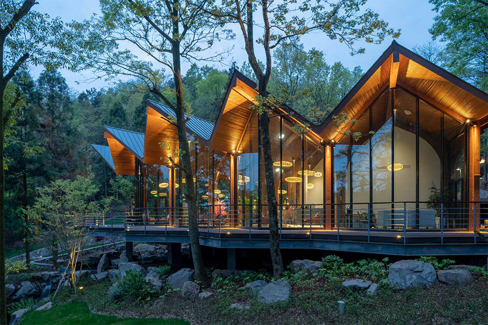 宁波山野里的度假之旅在云间的野奢小别墅发个呆