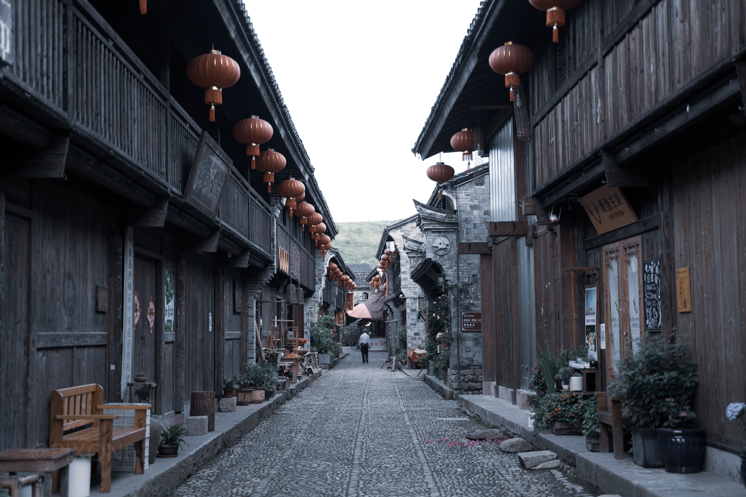 江南小丽江【前童古镇】时间绘制的"画作"