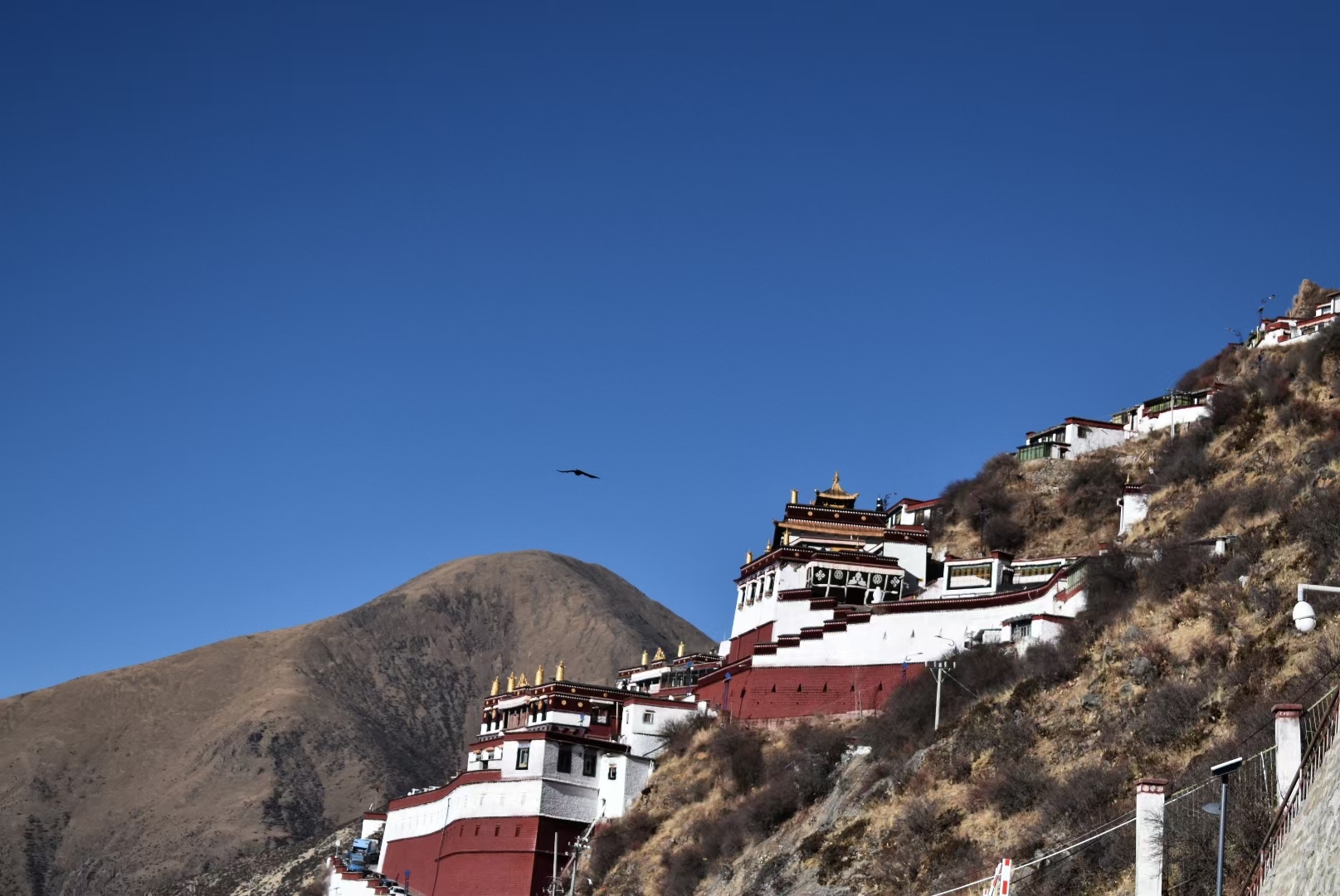 天葬台直孔替寺德仲寺门巴乡