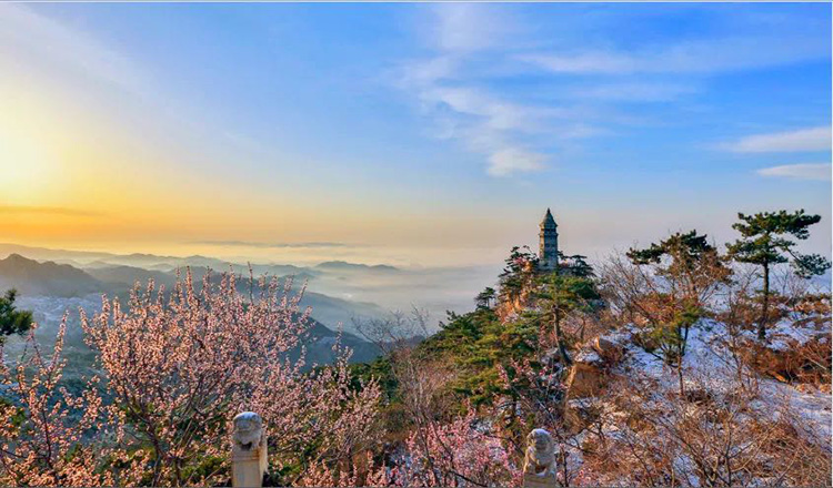 天津盤山景區門票早知有盤山何必下江南短信取票隨時可退可延期