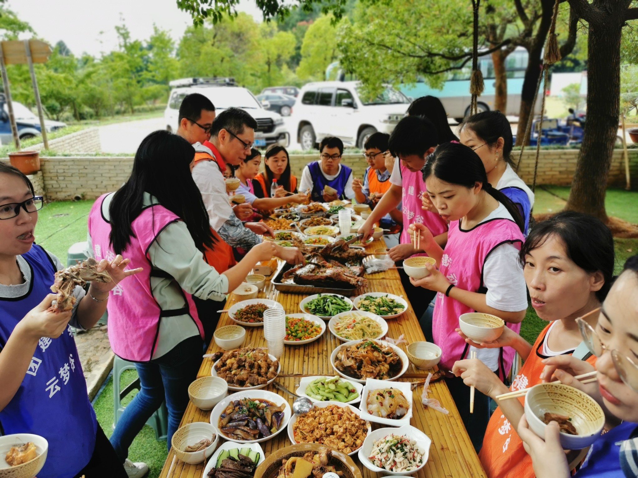 公司团建野炊活动_游记