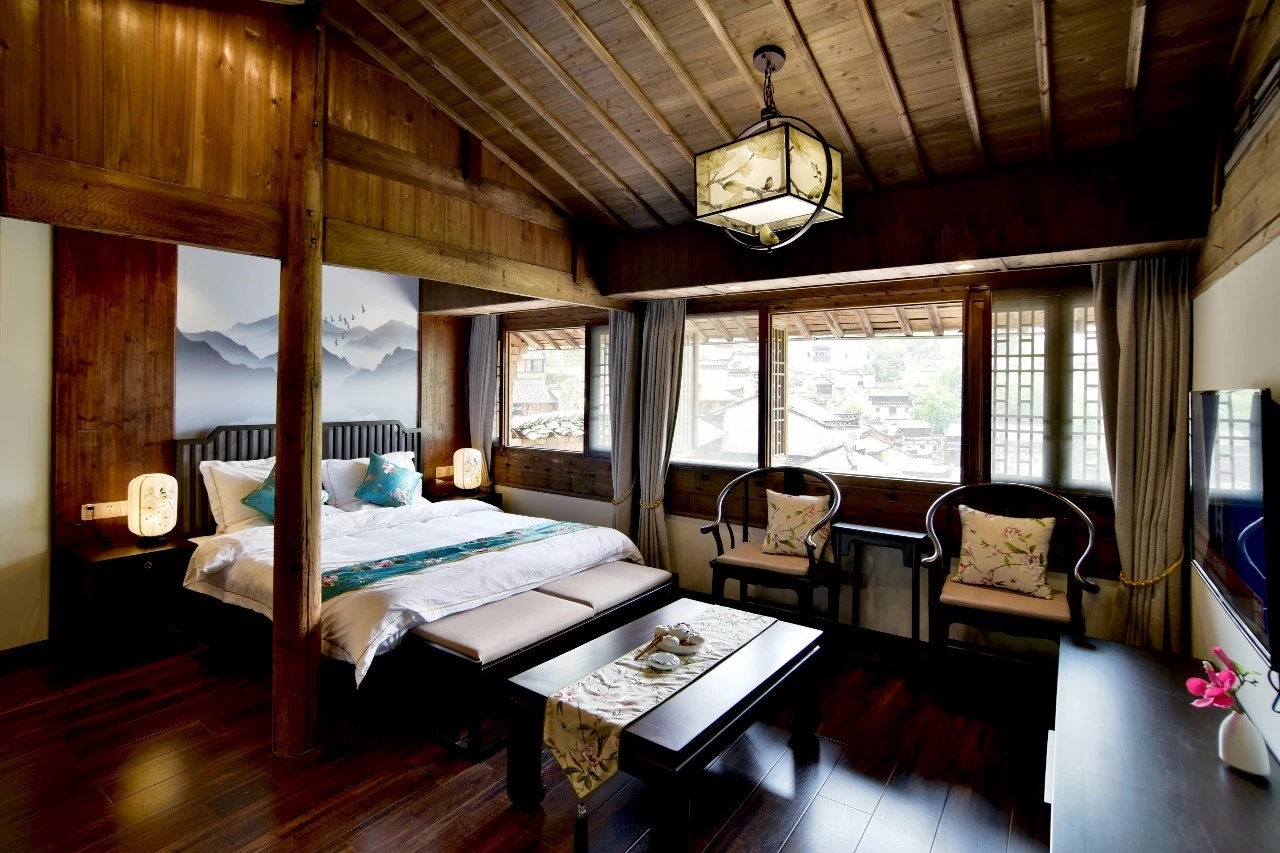 婺源风景区 婺源篁岭晒秋美宿 入住1晚(免费接站 门票预订 包车轻松游