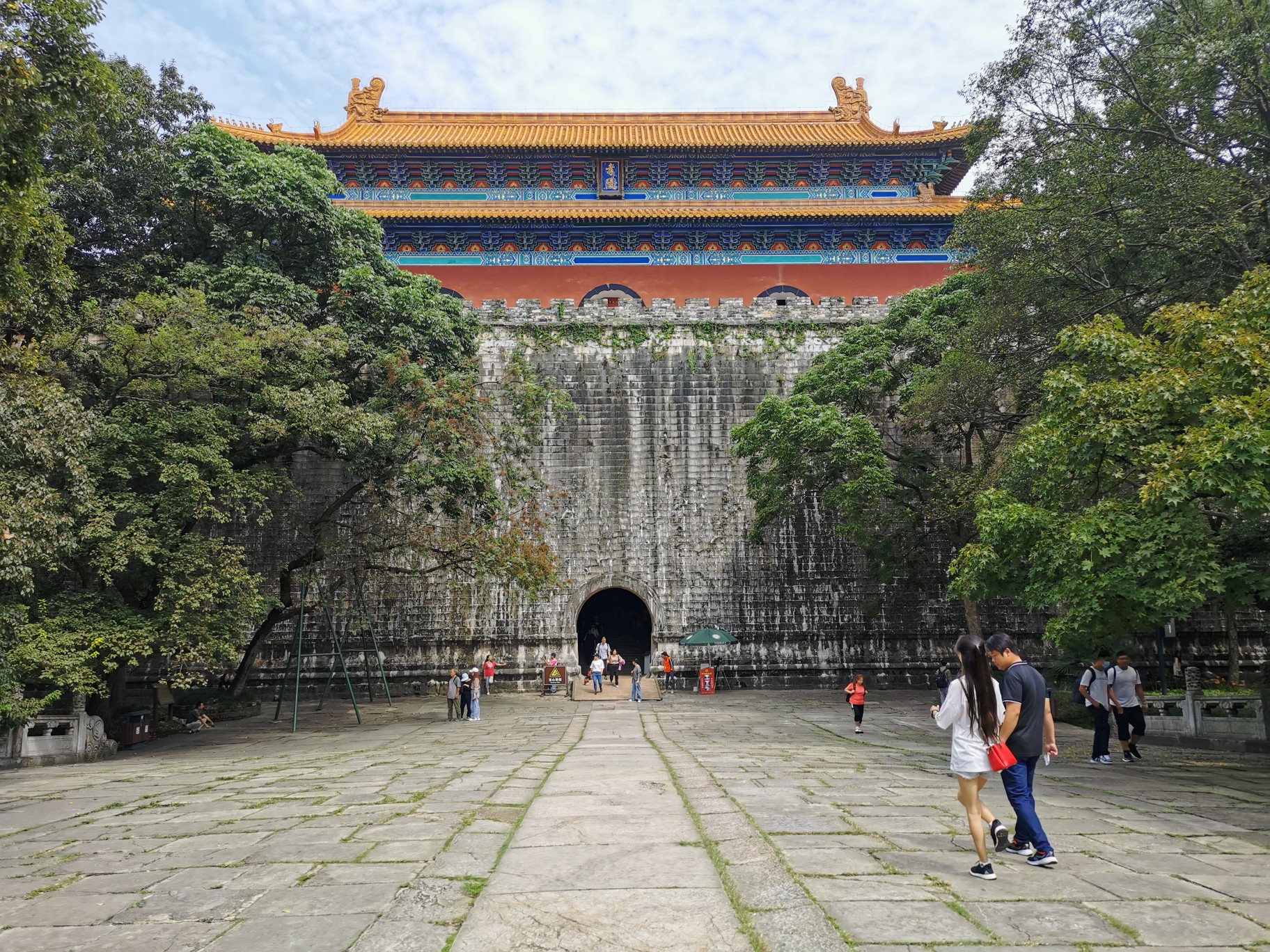 钟山风景区徒步一日游_游记