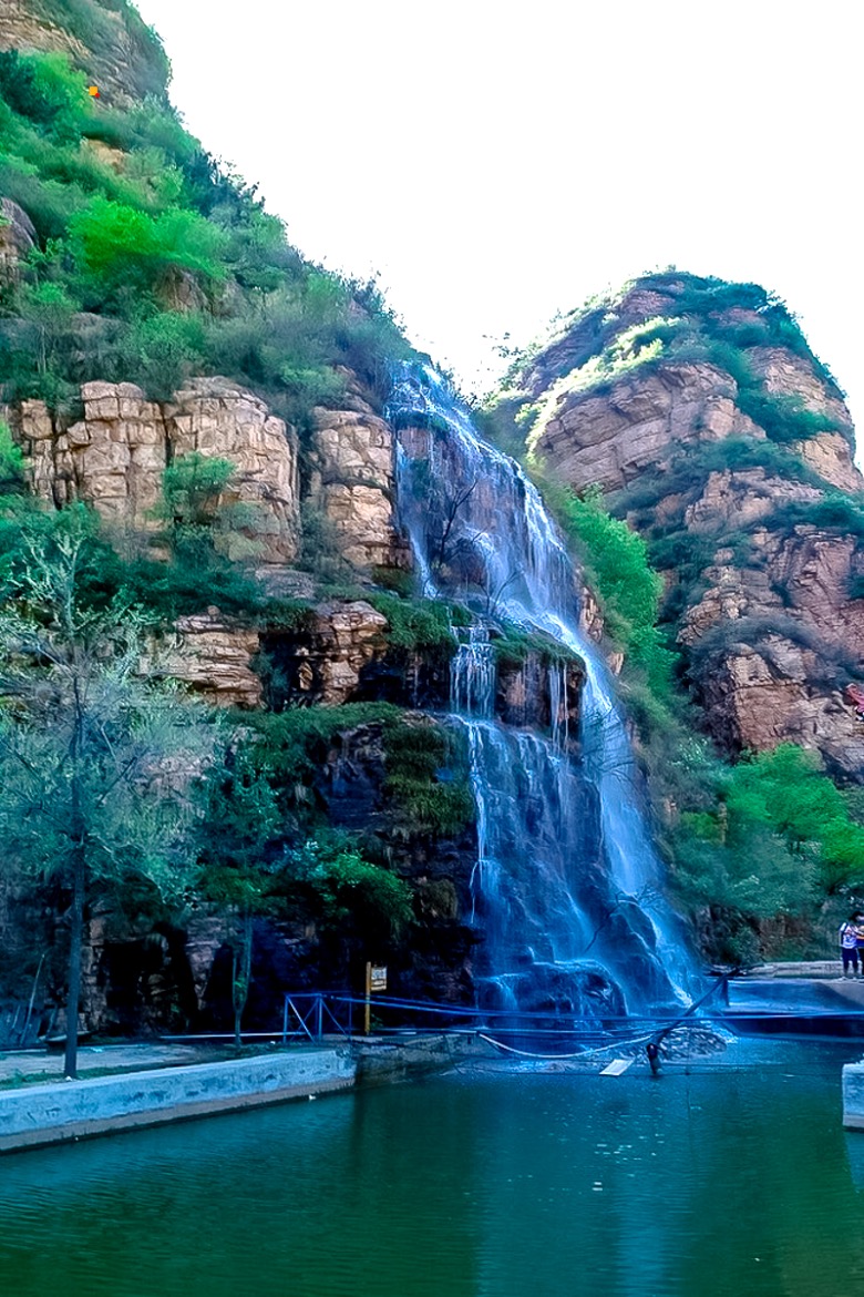 京郊平谷湖洞水一日游 幽幽绿水-遍山水帘-人少景美 享受天然氧吧祛暑