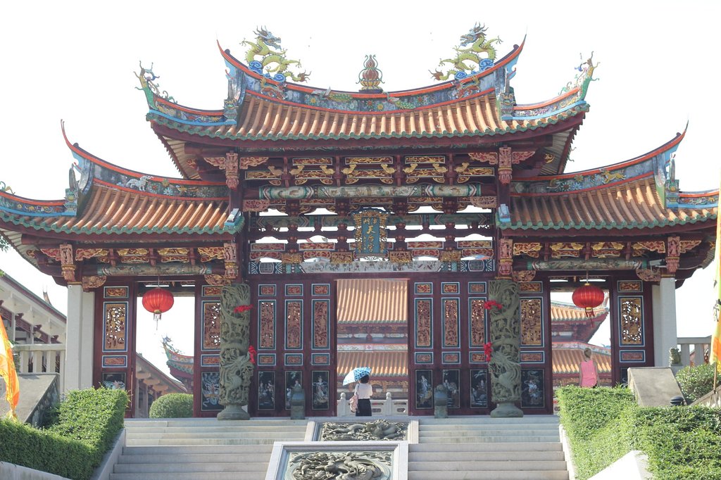 路环天后古庙-->谭公庙-->路环图书馆-->路环圣芳济各教堂-->路环码头