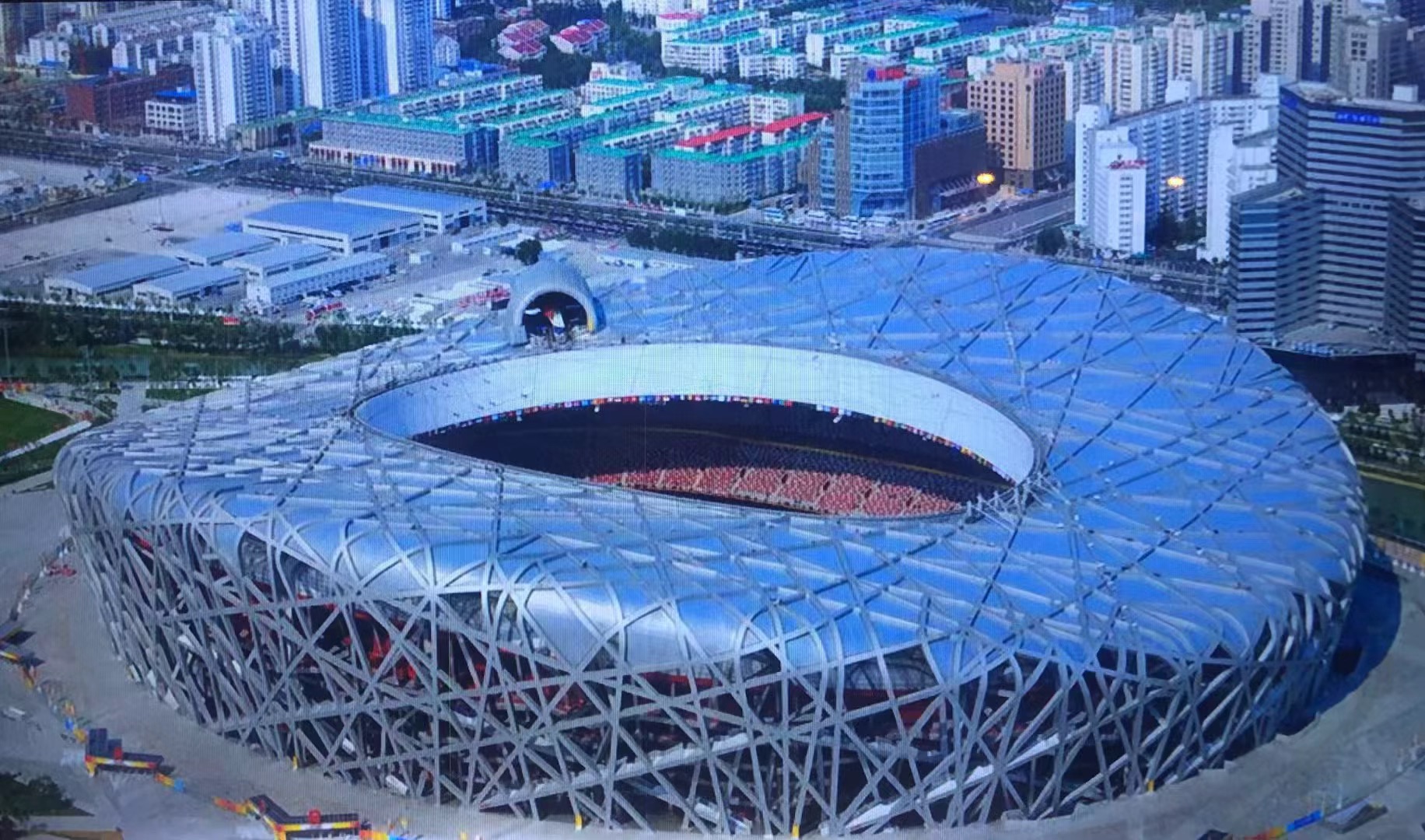 最后一站夜游鸟巢水立方天安门广场大江胡同吃北京烤鸭