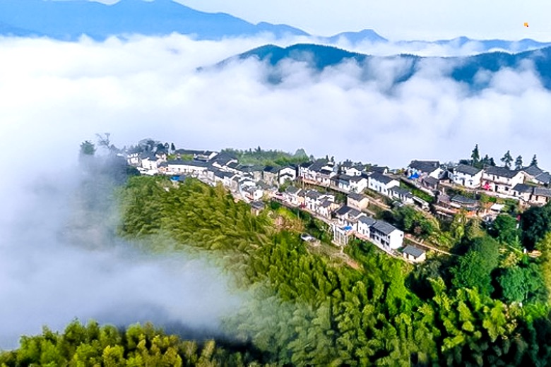 端午3日遊黃山水墨徽州黃山宏村木坑竹海新安江山水畫廊屯溪老街行攝