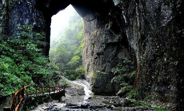 恩施坪坝营原始生态区 黄金洞2日游(鄂西林海 森林氧吧 观景绝世罕见