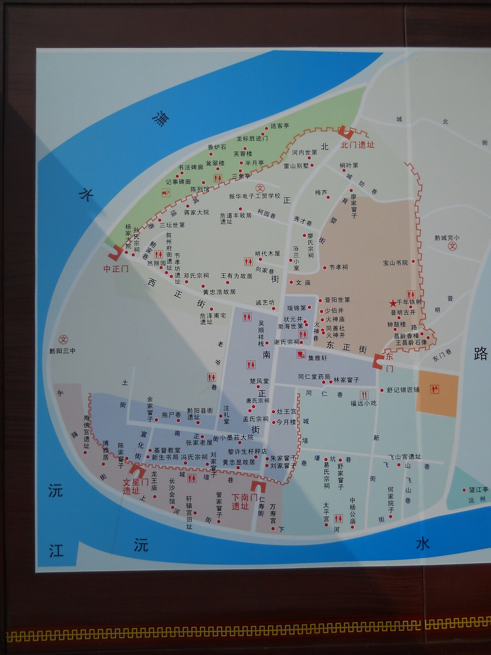 黔江老城地图图片