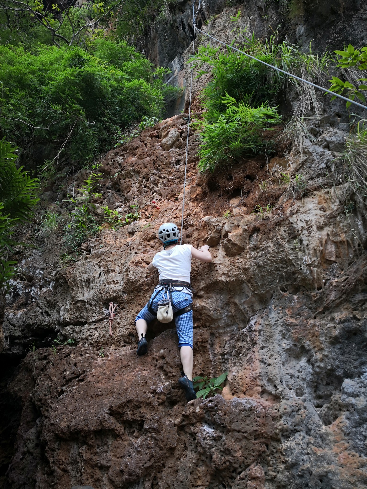 到甲米莱利～世界闻名的攀岩圣地,挑战自己._游记