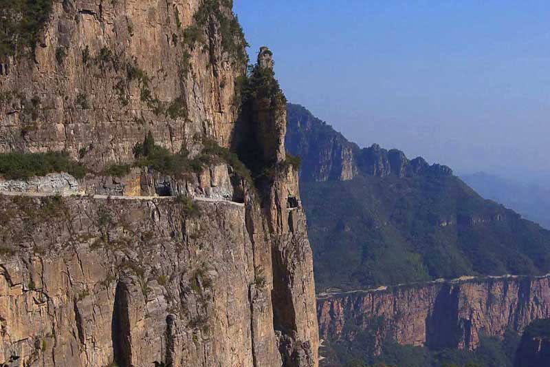 太行山旅遊攻略 一路風塵走太行 太行奇峰——王莽嶺 王莽