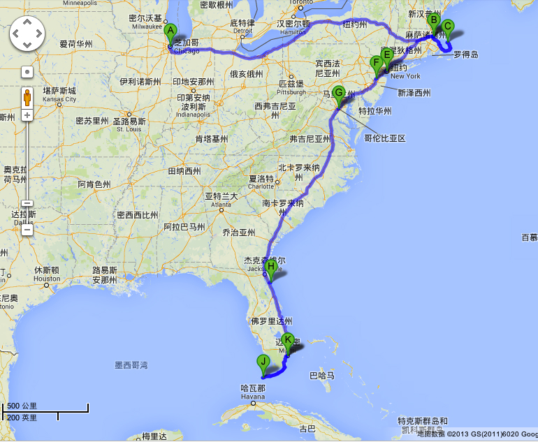 二十日自驾穿越美东十一州和华盛顿特区(更新中