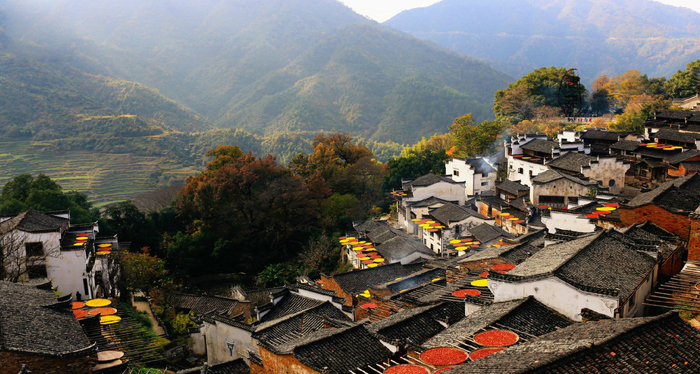 篁嶺紅葉之秋 美如油畫,婺源旅遊攻略 - 馬蜂窩