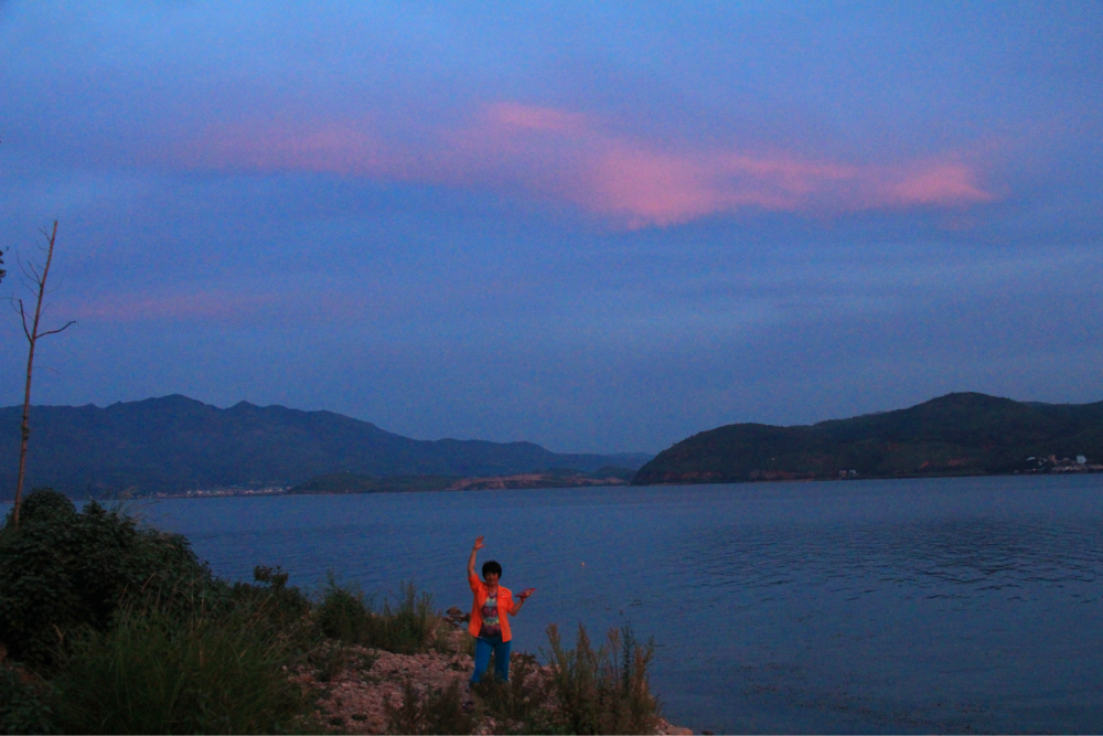 如果我不說,你會以為是海的雲南撫仙湖