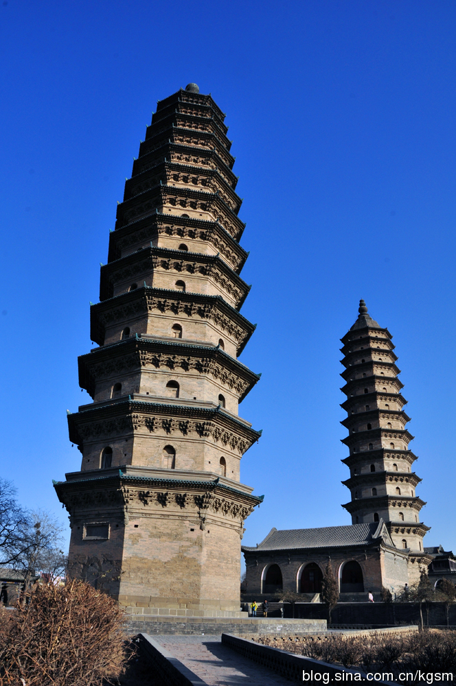 行在路上之太原双塔寺