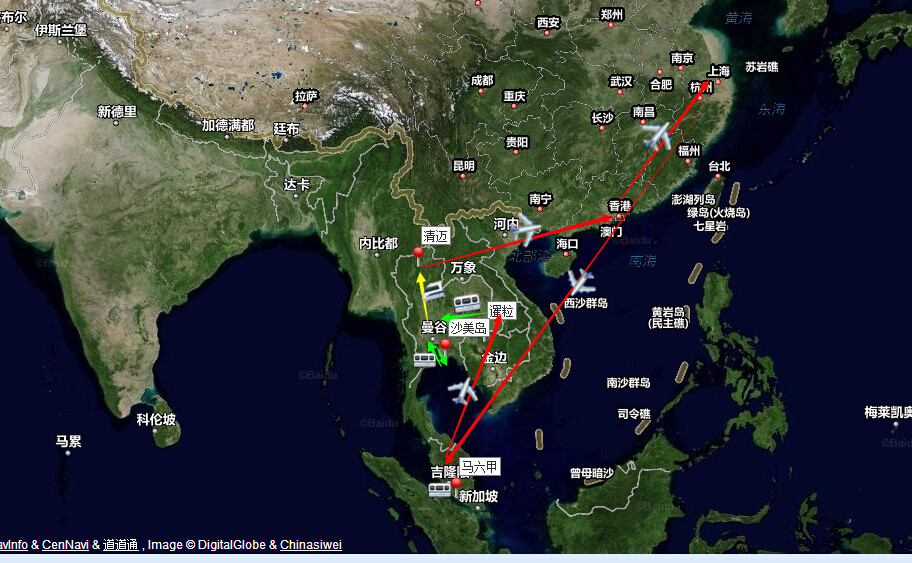 上海—马来西亚—柬埔寨—泰国—香港—上海环游日记，附攻略
