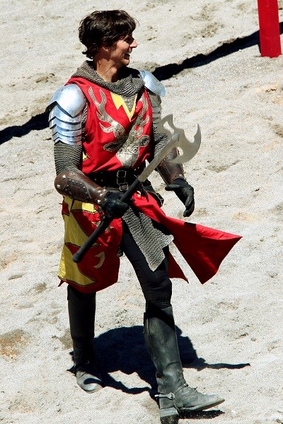 薰衣草花园的长矛比武 jousting at lavender park