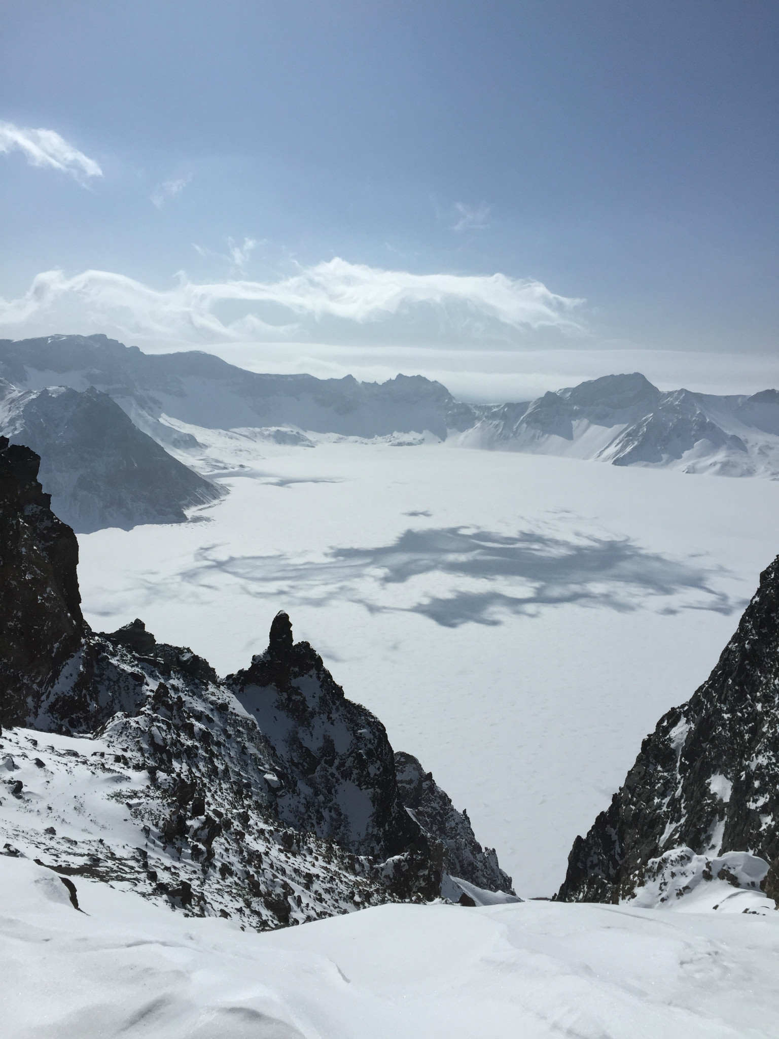 闖入魔界,偶遇長白山流雲 --- 記2015年春節長白山滑雪之旅