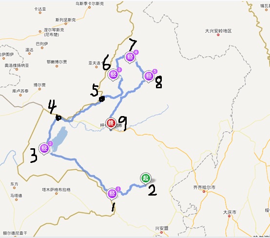 國內旅遊目的地 人均:9000時間:2015-08-08 9天 阿爾山,扎蘭屯