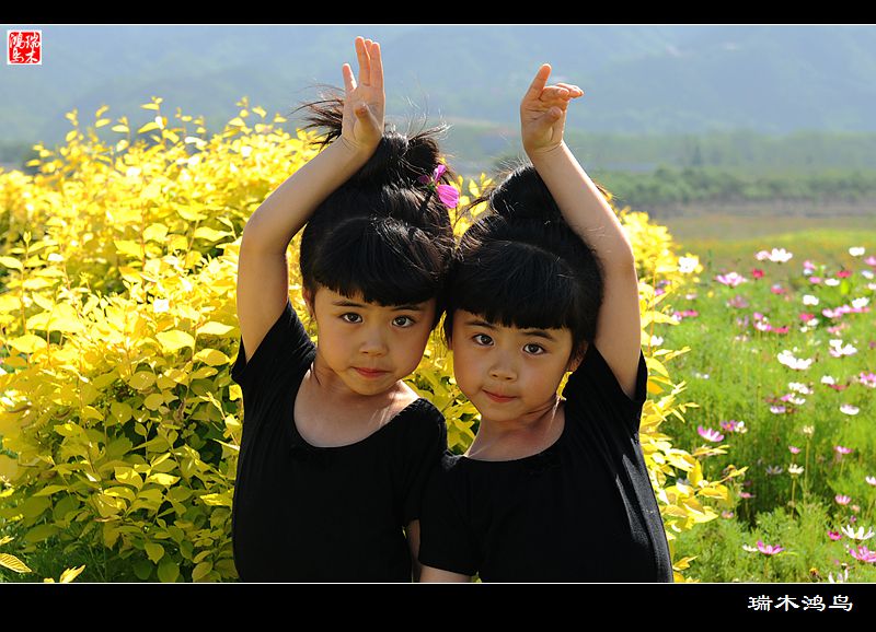 【原创摄影】一对小天使