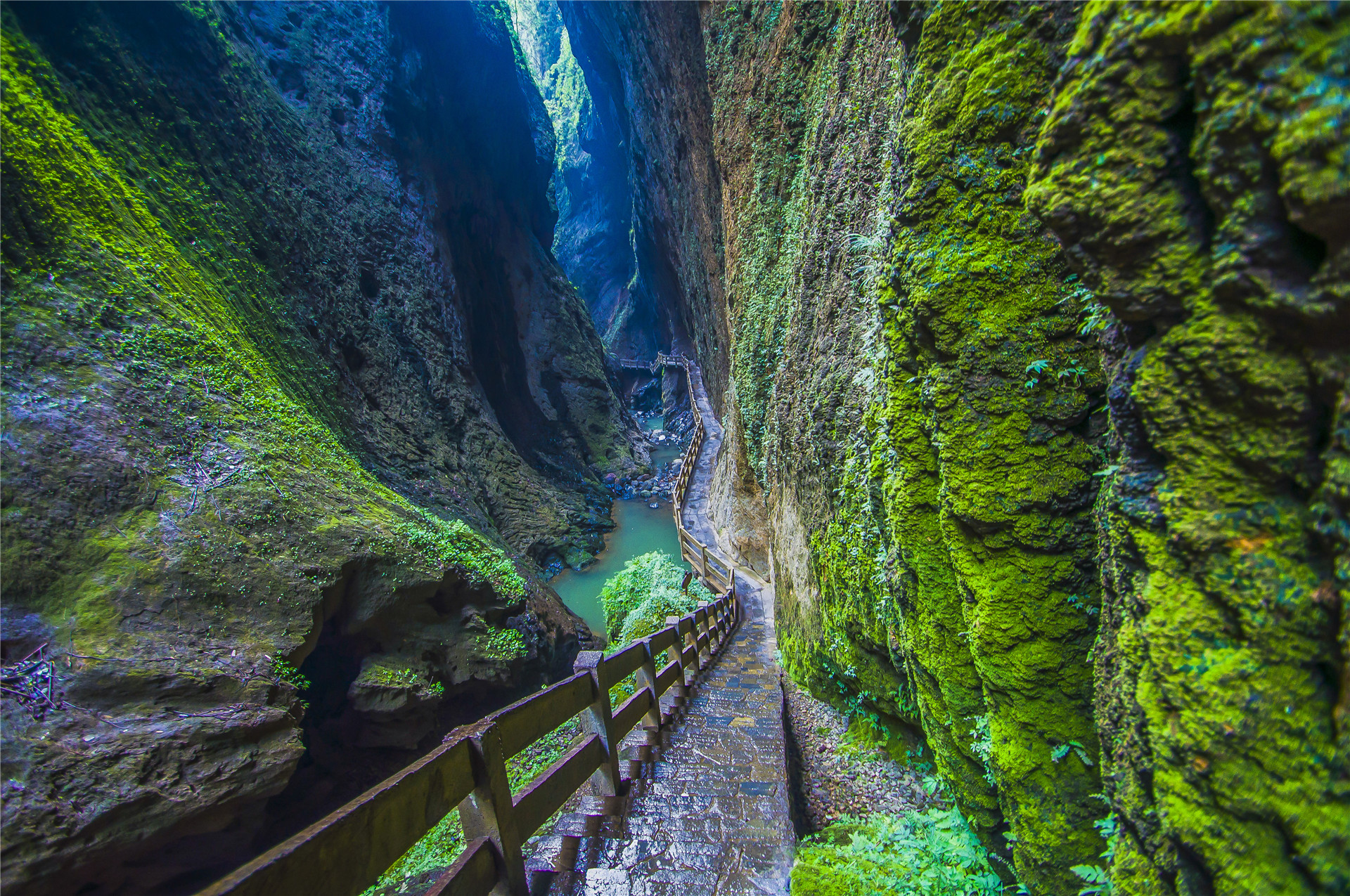 Longshuixia Ground Fissure Gorge Scenic Area |Rift