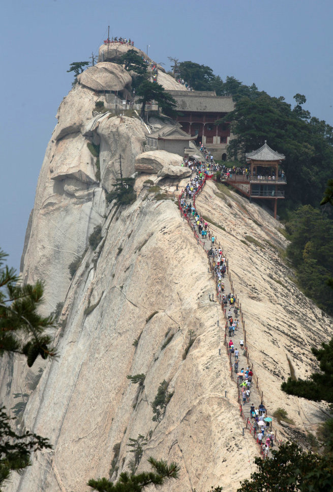 輕鬆又安全 西峰索道開闢華山新玩法