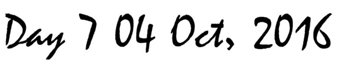 Day 7 04 Oct, 2016 Day 7 04 Oct, 2016