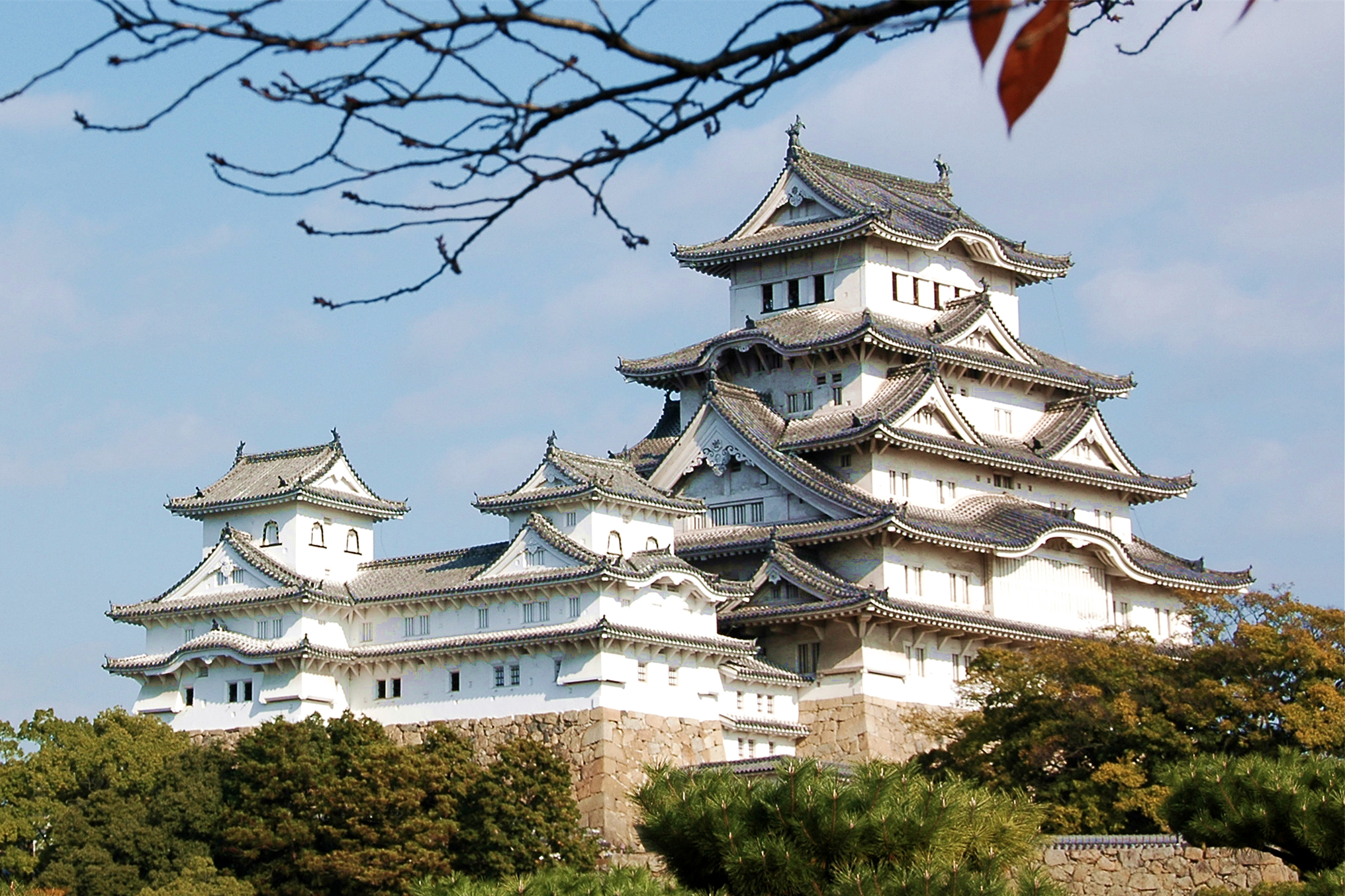 日本世界遗产 姬路城一日游(含姫路城入场券 往返jr车票)