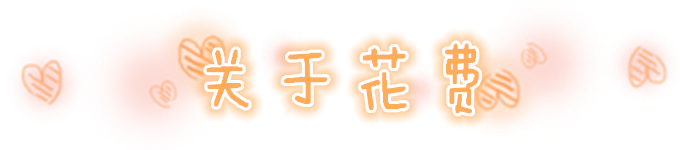 关于花费 关于花费