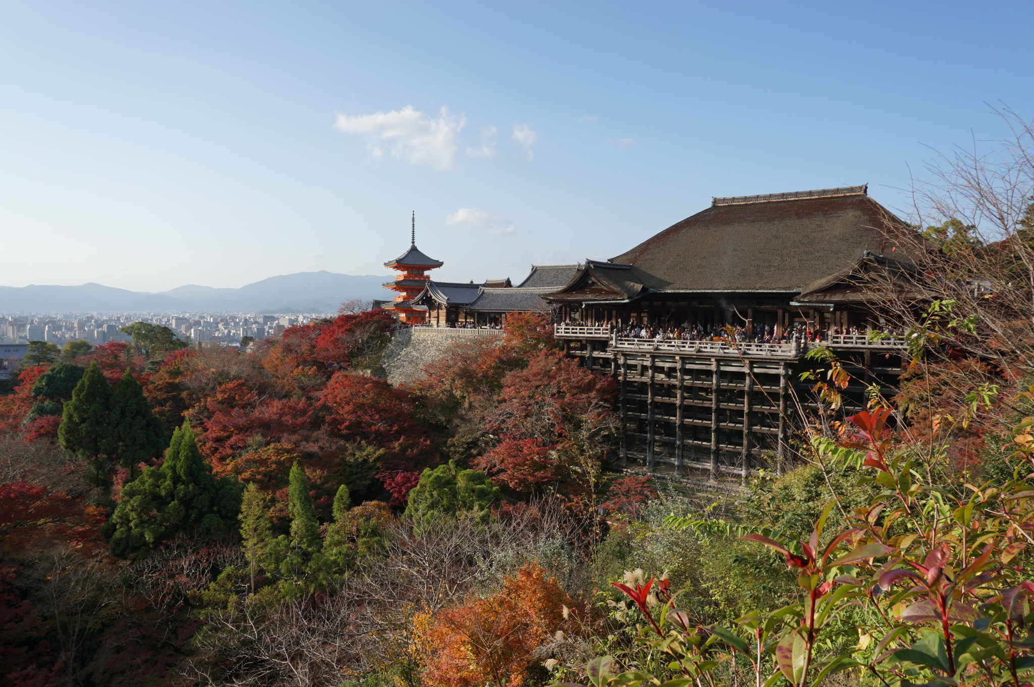 京都三日九寺暴走红叶赏原图未修片