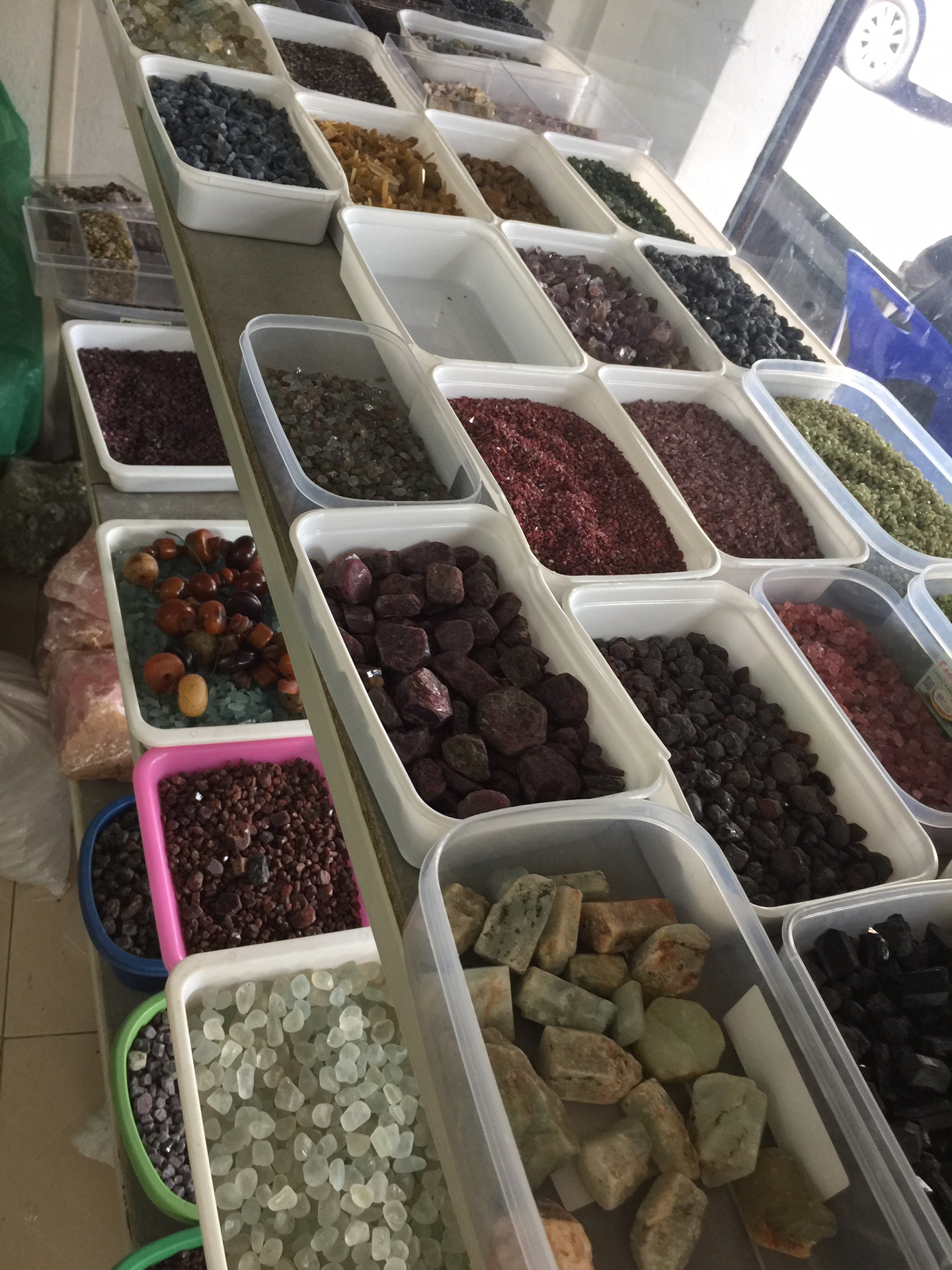 泰国尖竹汶宝石市场图片